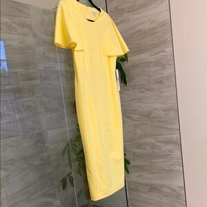 Elegant Yellow Dress